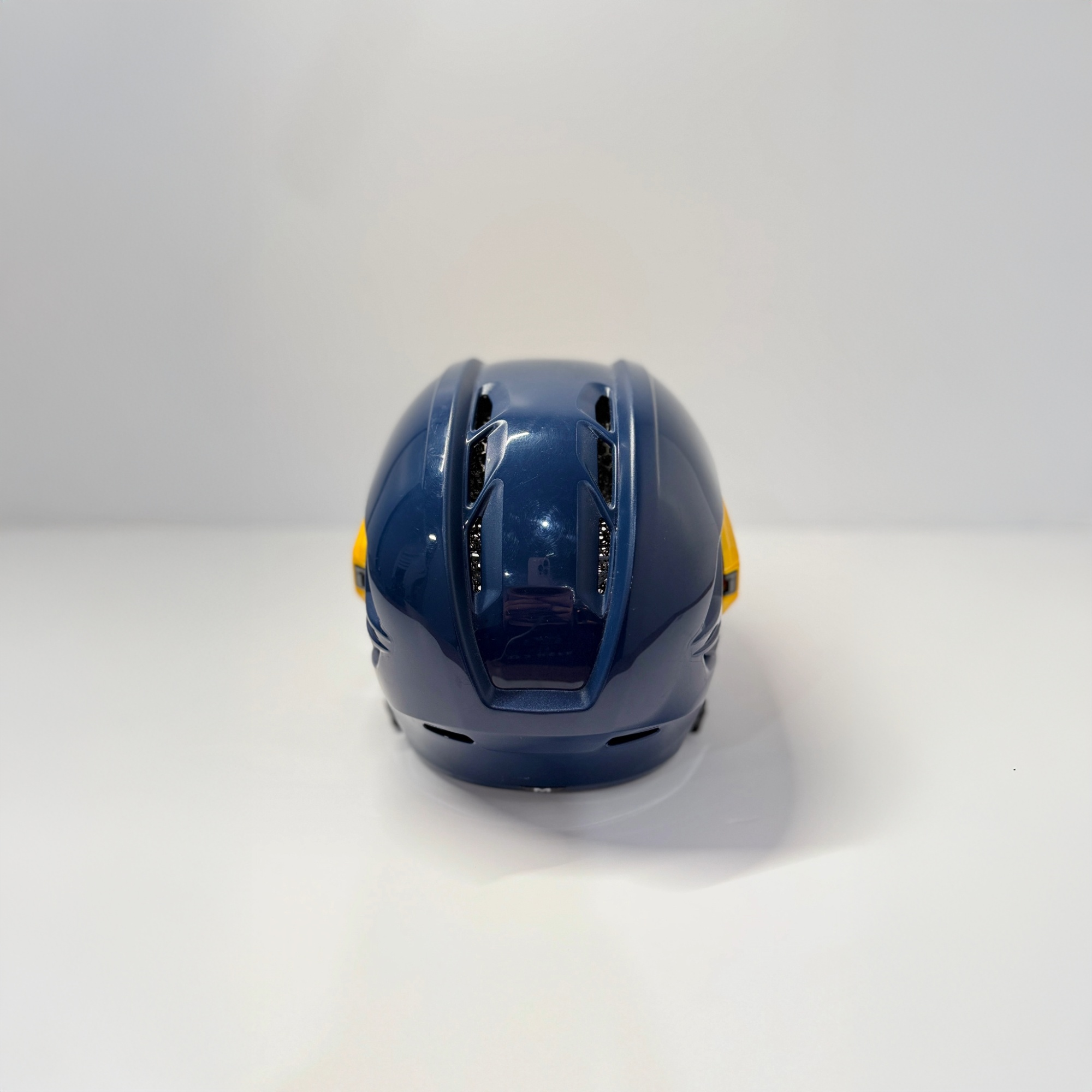 CCM TACKS X BLUE NAVY & YELLOW LARGE (USED)