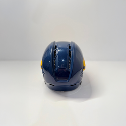 CCM TACKS X BLUE NAVY & YELLOW LARGE (USED)