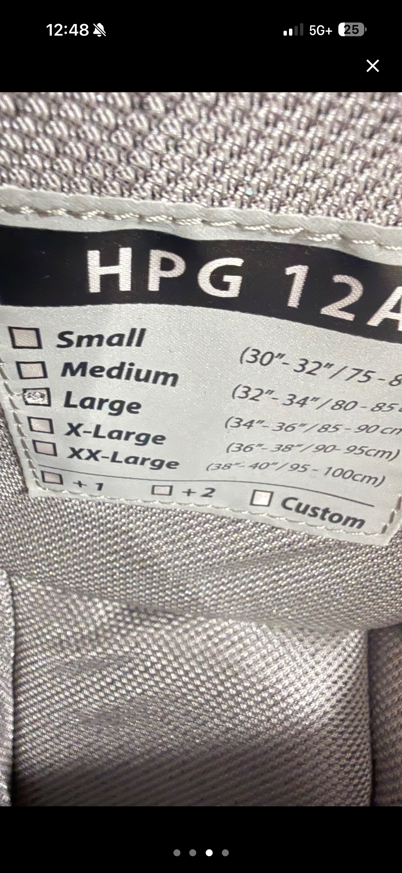 CCM HPG 12A BLACK LARGE