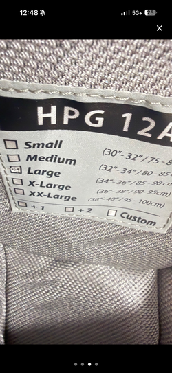 CCM HPG 12A BLACK LARGE