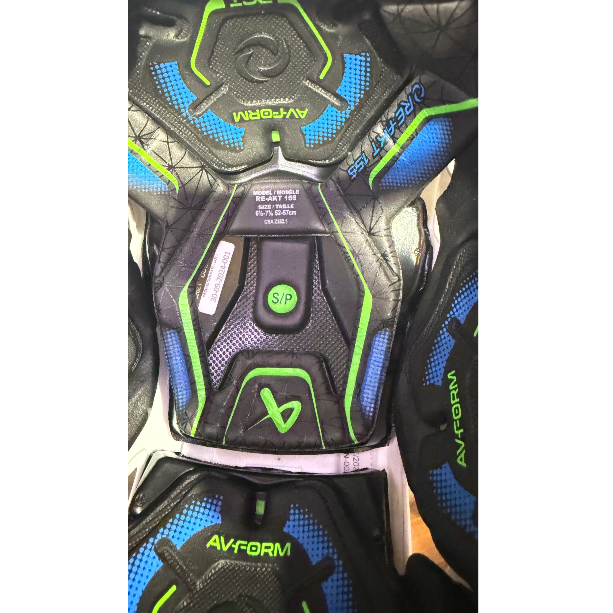 BAUER RE-AKT 155 SMALL WHITE