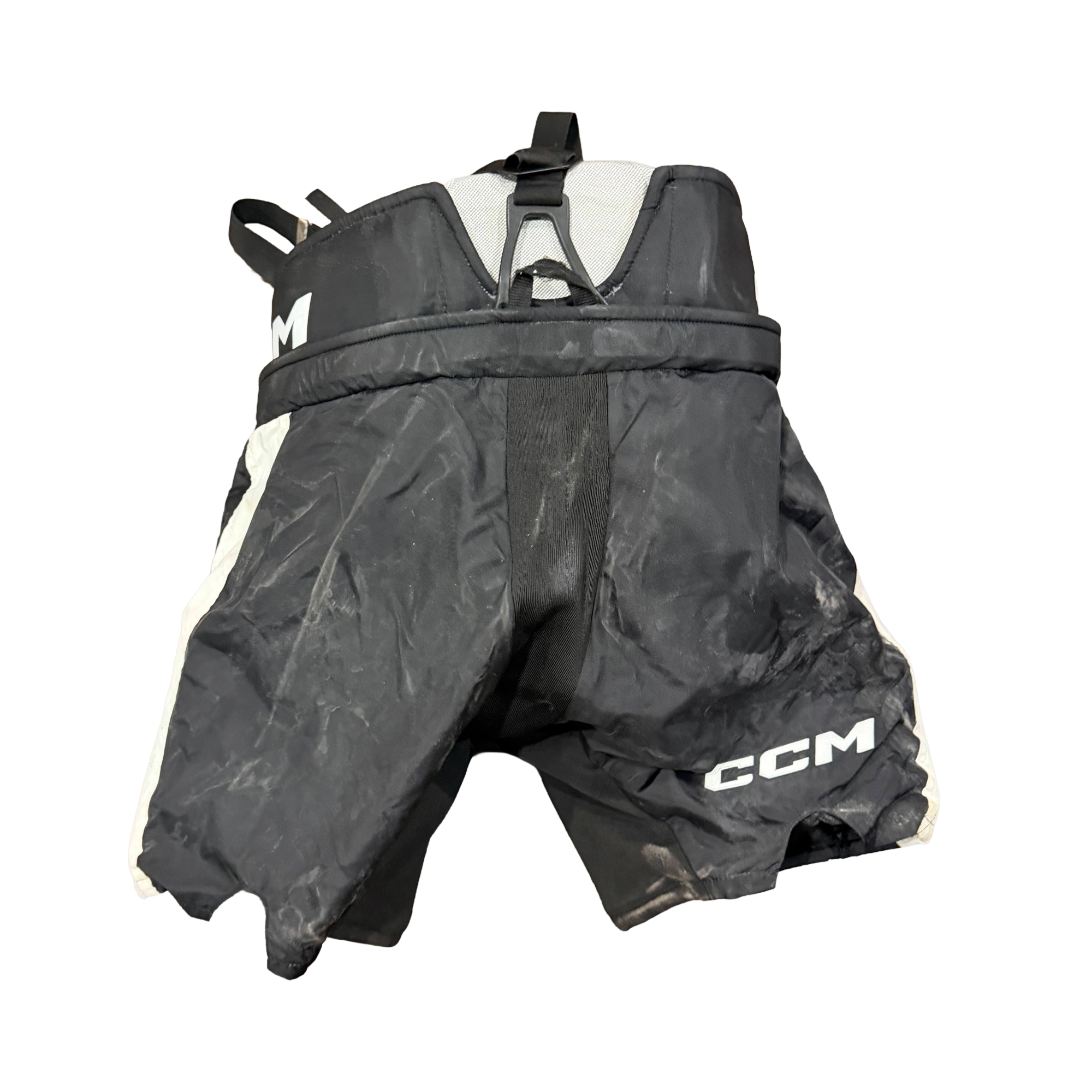 CCM HPG12A X-LARGE BLACK + WHITE STRIPE (USED)