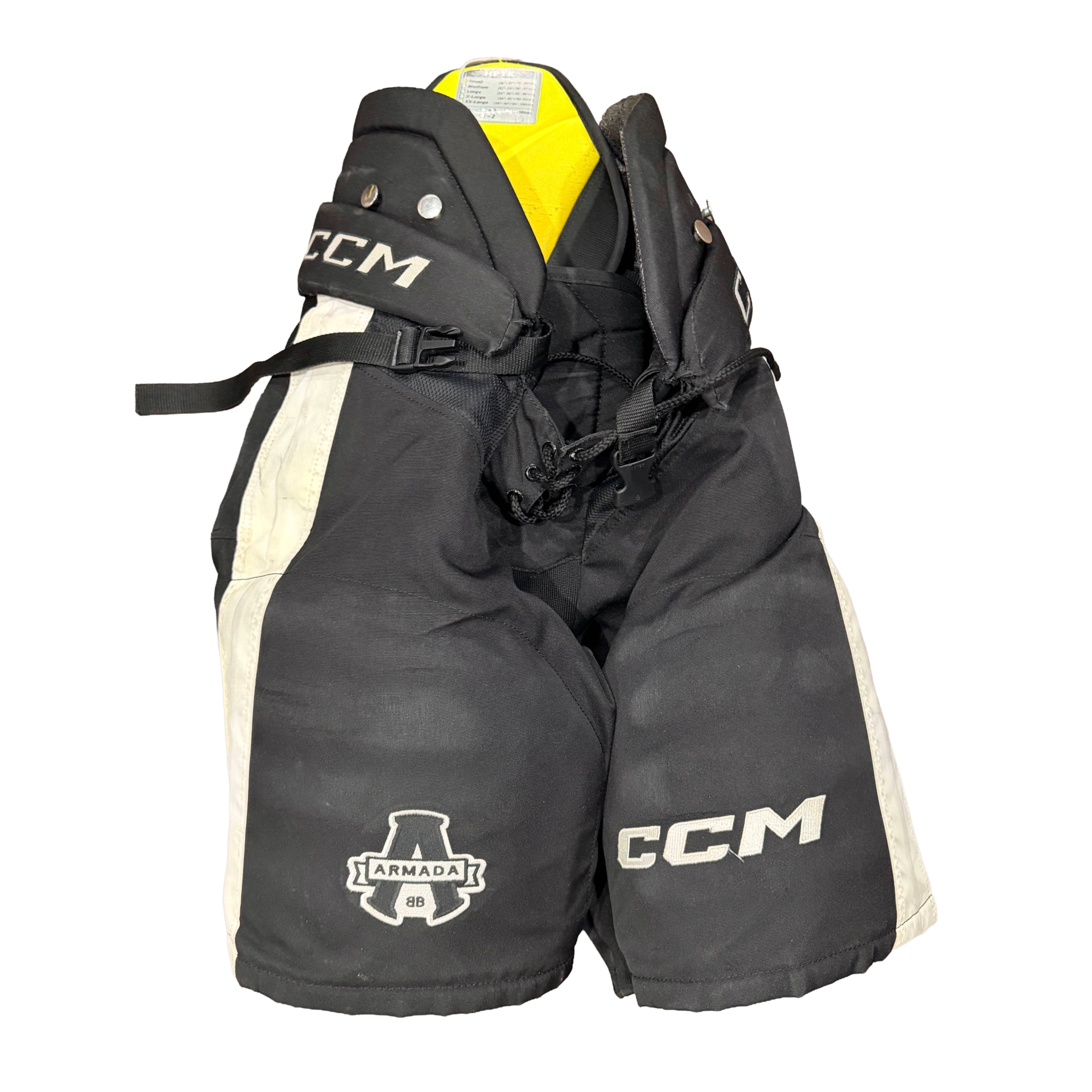 CCM HPTK SMALL BLACK + WHITE STRIPE (USED)
