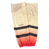 CCM Hockey Socks – Cream / Black / Red – Large