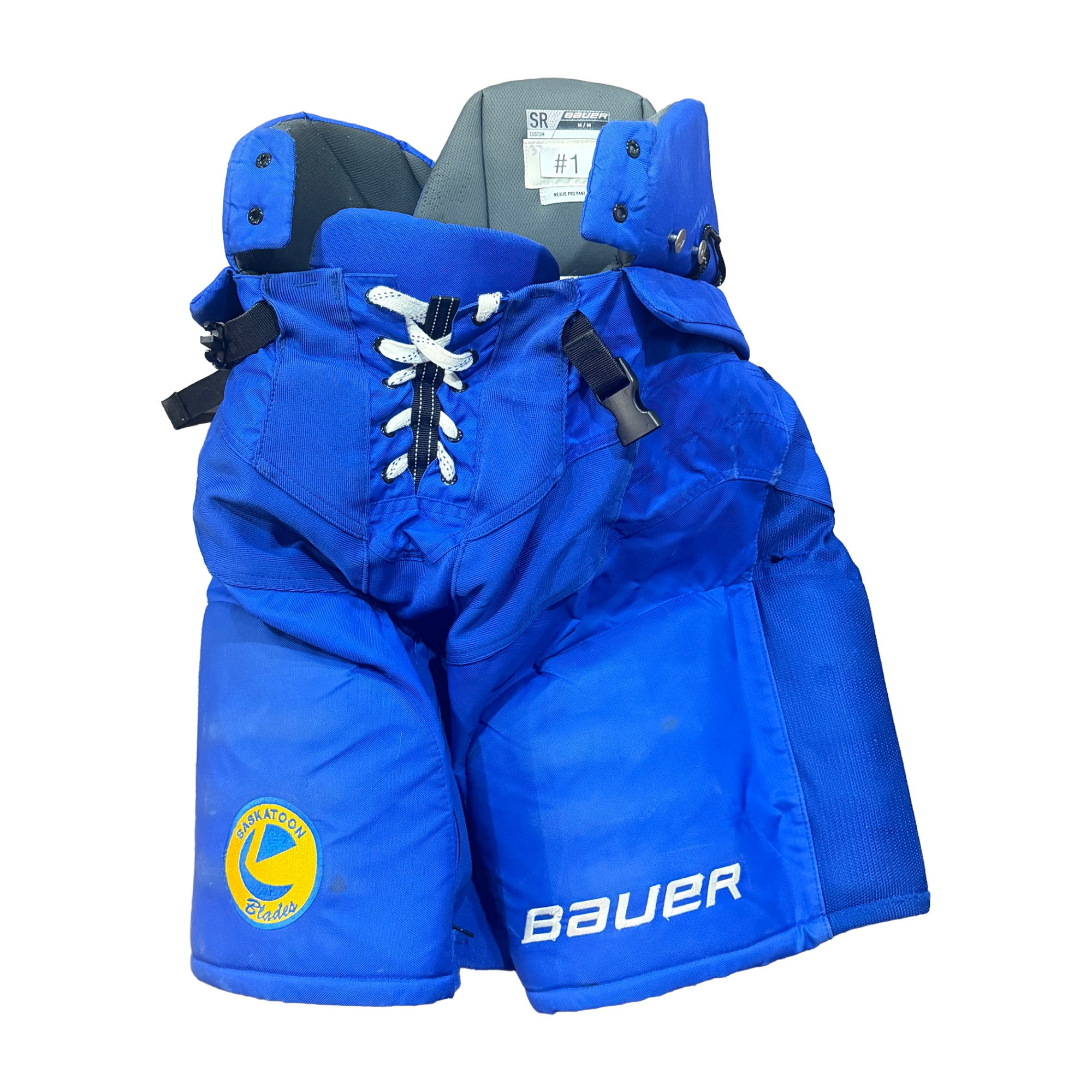 BAUER NEXUS PRO MEDIUM ROYAL BLUE (USED)
