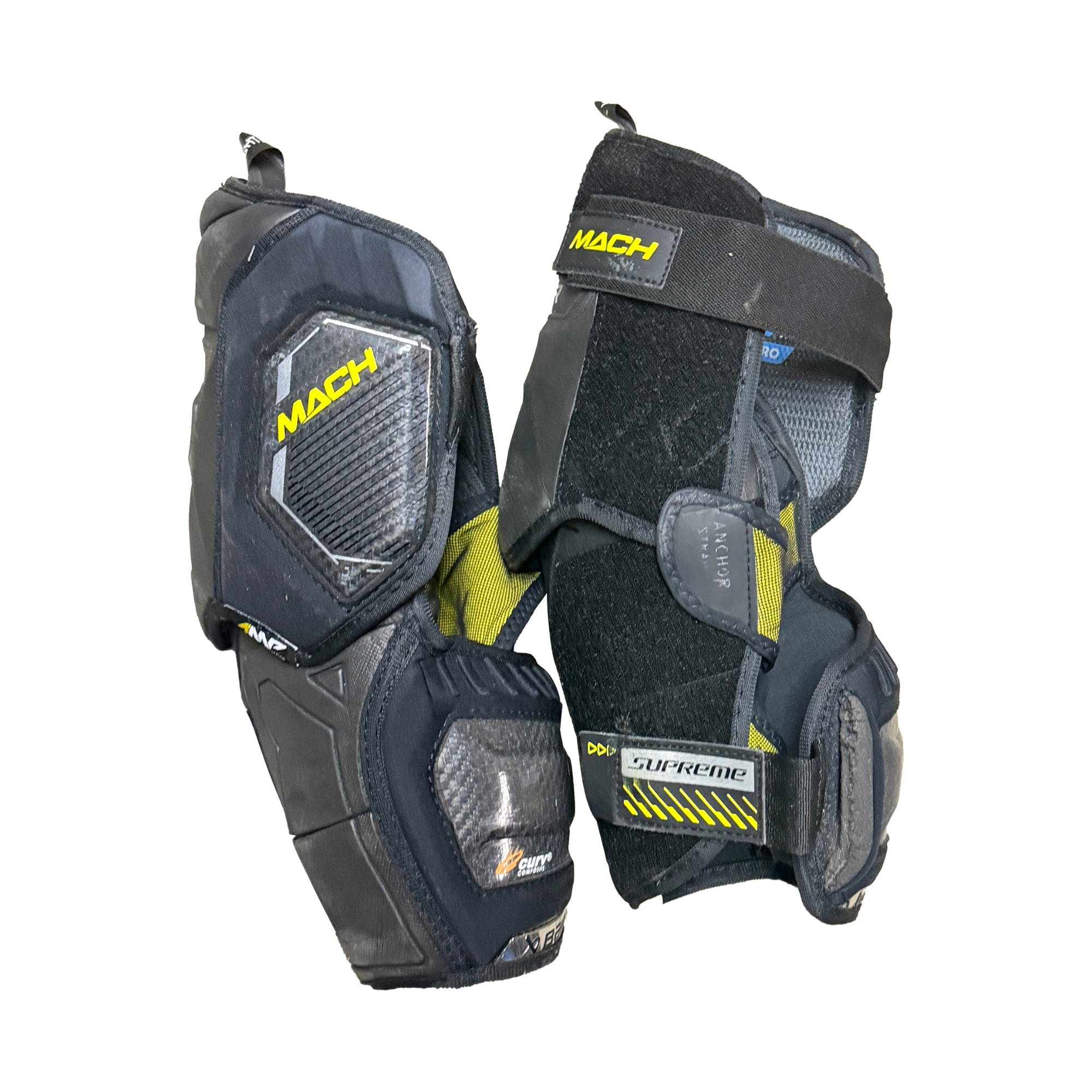 BAUER MACH ELBOW PADS – MEDIUM (USED)