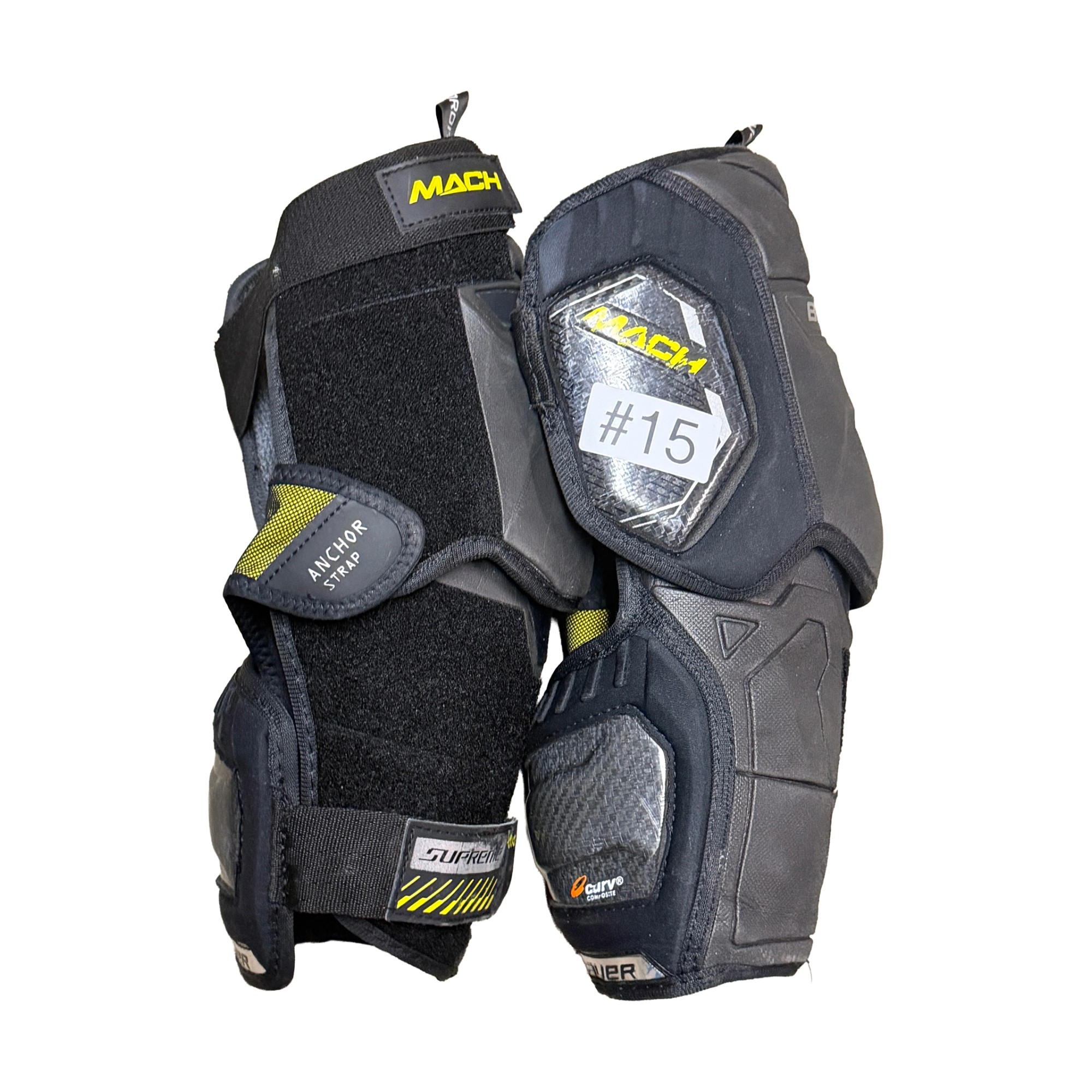BAUER MACH ELBOW PADS – MEDIUM (USED)