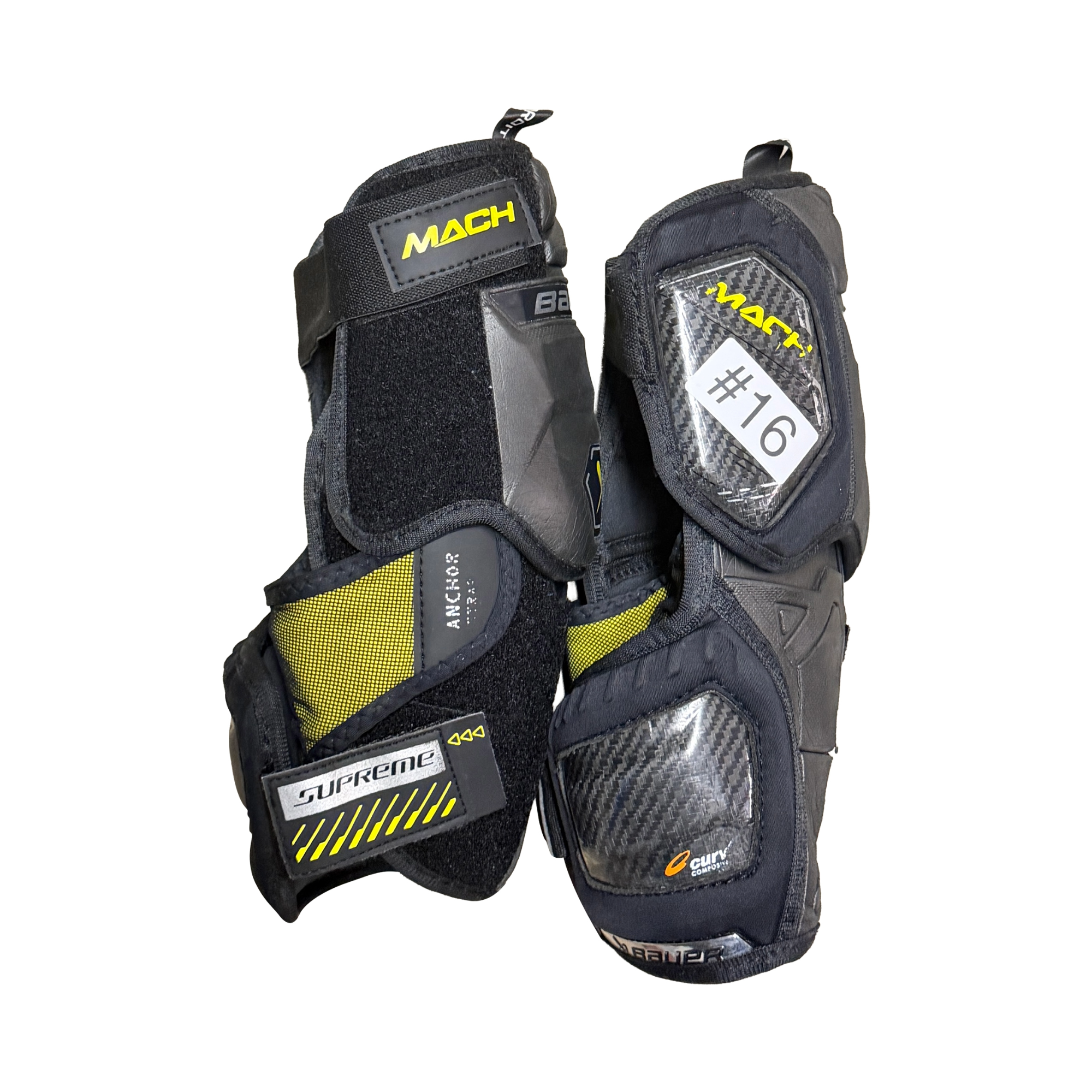 BAUER MACH ELBOW PADS – MEDIUM (USED)