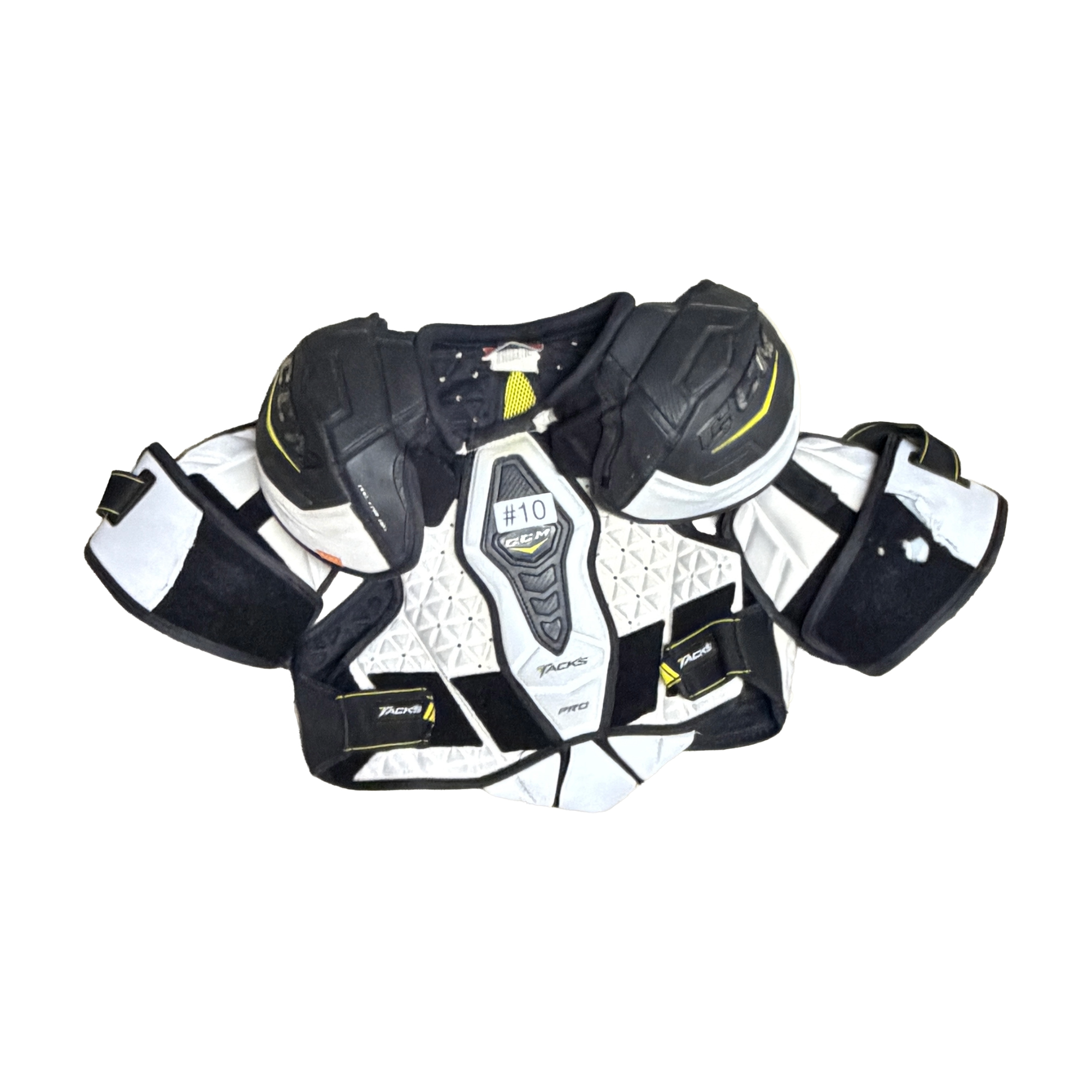CCM TACKS PRO SHOULDER PADS MEDIUM (USED)