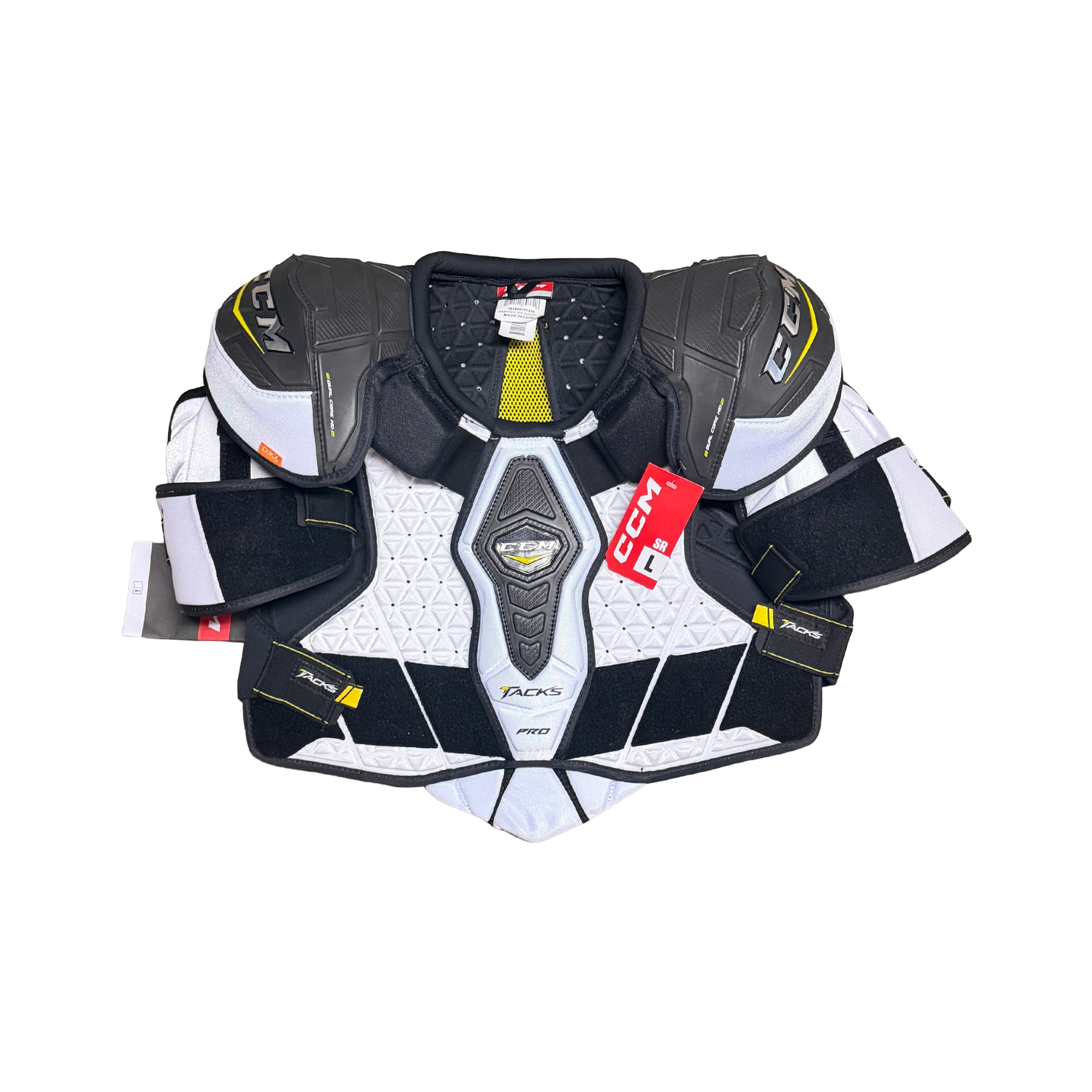 CCM TACKS PRO SHOULDER PADS LARGE