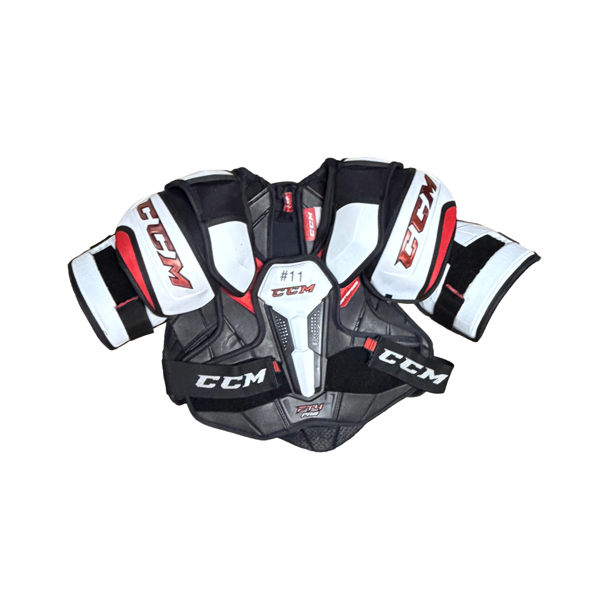 CCM JETSPEED FT4 SHOULDER PADS MEDIUM (USED)